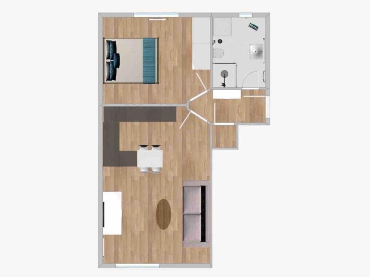 Discovair Graal Mueritz -Haus Quisisana- Strandnah Mit Netflix חדר תמונה